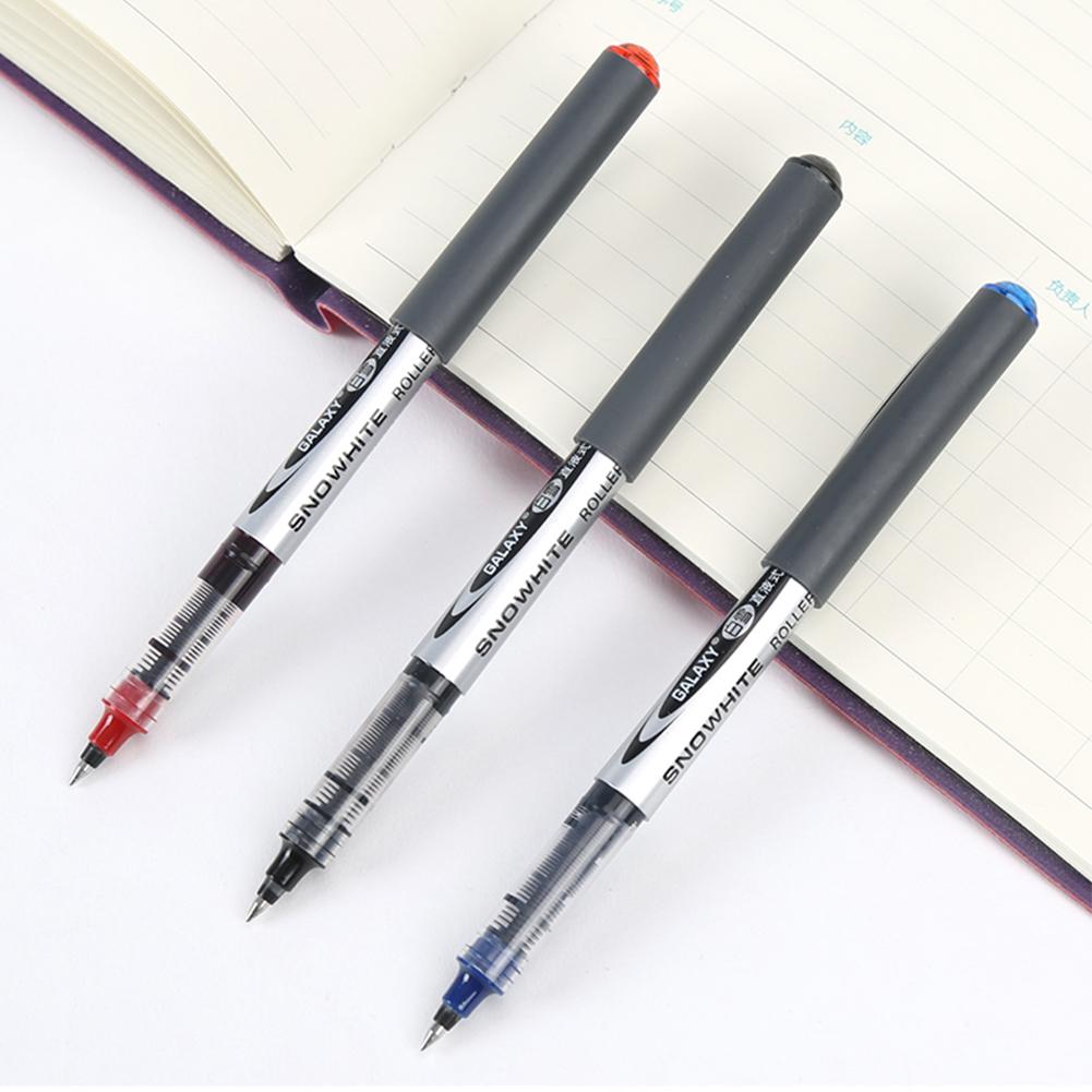 New Fine Nib Gel Pen Student School Ballpoint Office Accessories Business Stationery Big Ink Capacity