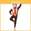 Костюм для косплея Super Mario Bros Donkey Kong для детей и взрослых с маской головы гориллы для Хэллоуина