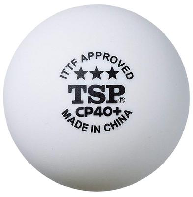 TSP Набор для настольного тенниса из 3 мячей CP40+ 3 звезды, (Код товара 014049)