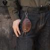 Genuine Leather Car Key Bag Fashion Casual Key Bag Top Layer Cowhide Keychain Zipper Change Bag