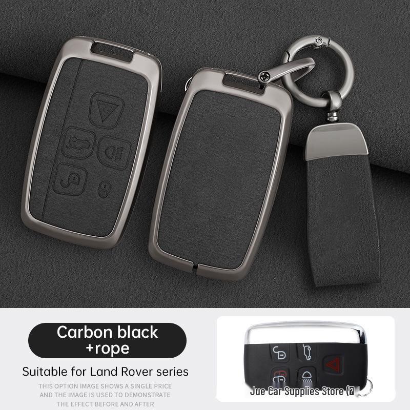 Брелок и пряжка для чехла автомобильного ключа Land Rover Jaguar Range Rover Sport, Velar, Evoque, Discovery 4, Freelander 5