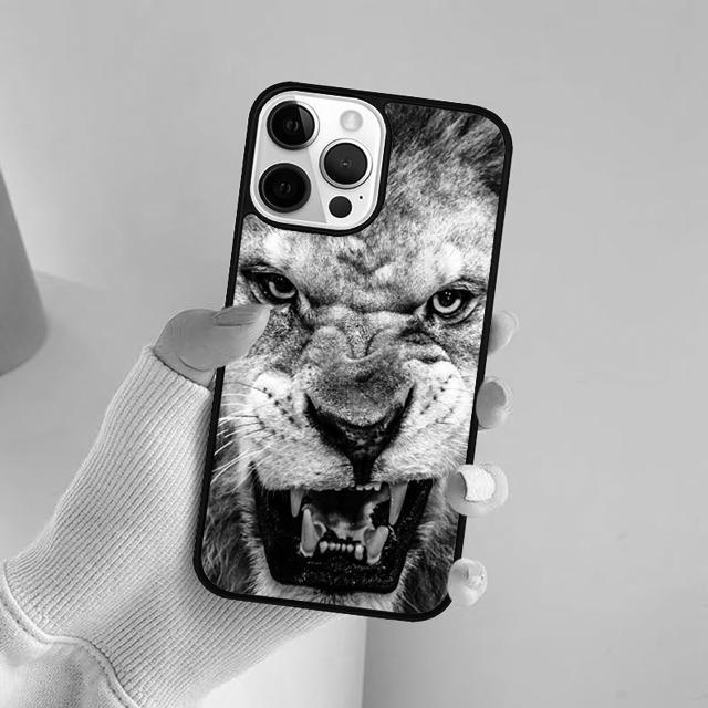 Чехол для телефона 'Рычащий Король Лев' Для Для iPhone 17 Air 16 15 11 12 13 14 Pro Max Plus coque