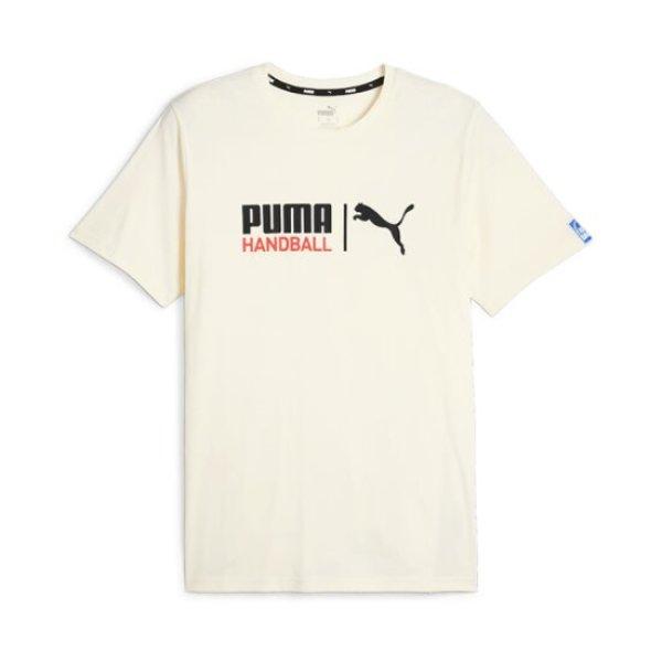 Puma Футболка для гандбола Puma с коротким рукавом, круглая футболка