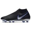 Phantom Vision Academy DF M FG MG Anti-Slip Durable Football Shoes Men Football Shoes Black AO3258-004