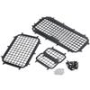 TRZX Stainless Steel RC Window Mesh Protective Net Mesh Window Cover for 1/10 Traxxas TRX-4 RC Crawler Car