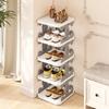 Съемная полка для обуви Простые полки для обуви Многослойный шкаф для хранения Цветной шкаф Органайзер для хранения обуви Экономия места