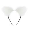 Косплей-набор «Волчьи и кошачьи уши»: Плюшевый ободок с ушками и волчий хвост для мужчин и женщин 7023