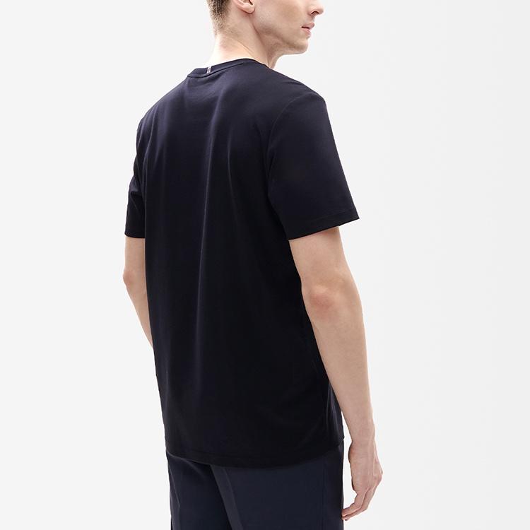 FILA T Shirts Men's Legend Blue Crew Neck Moderate Straight Fit F11M231116F-NV