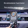 Вращающийся беспроводной автомобильный держатель для телефона с технологией умного сенсора