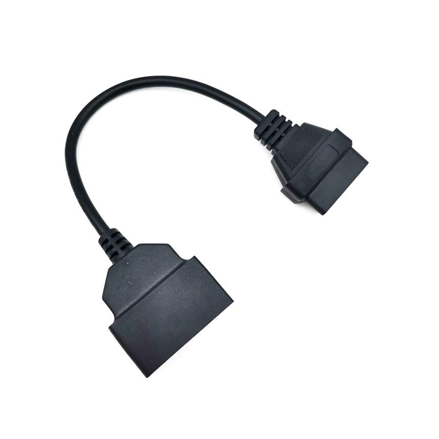 Для TOYOTA 22-контактный на 16-контактный гнездовой кабель OBD2 Кабель-адаптер для подключения OBD1 к OBD2.