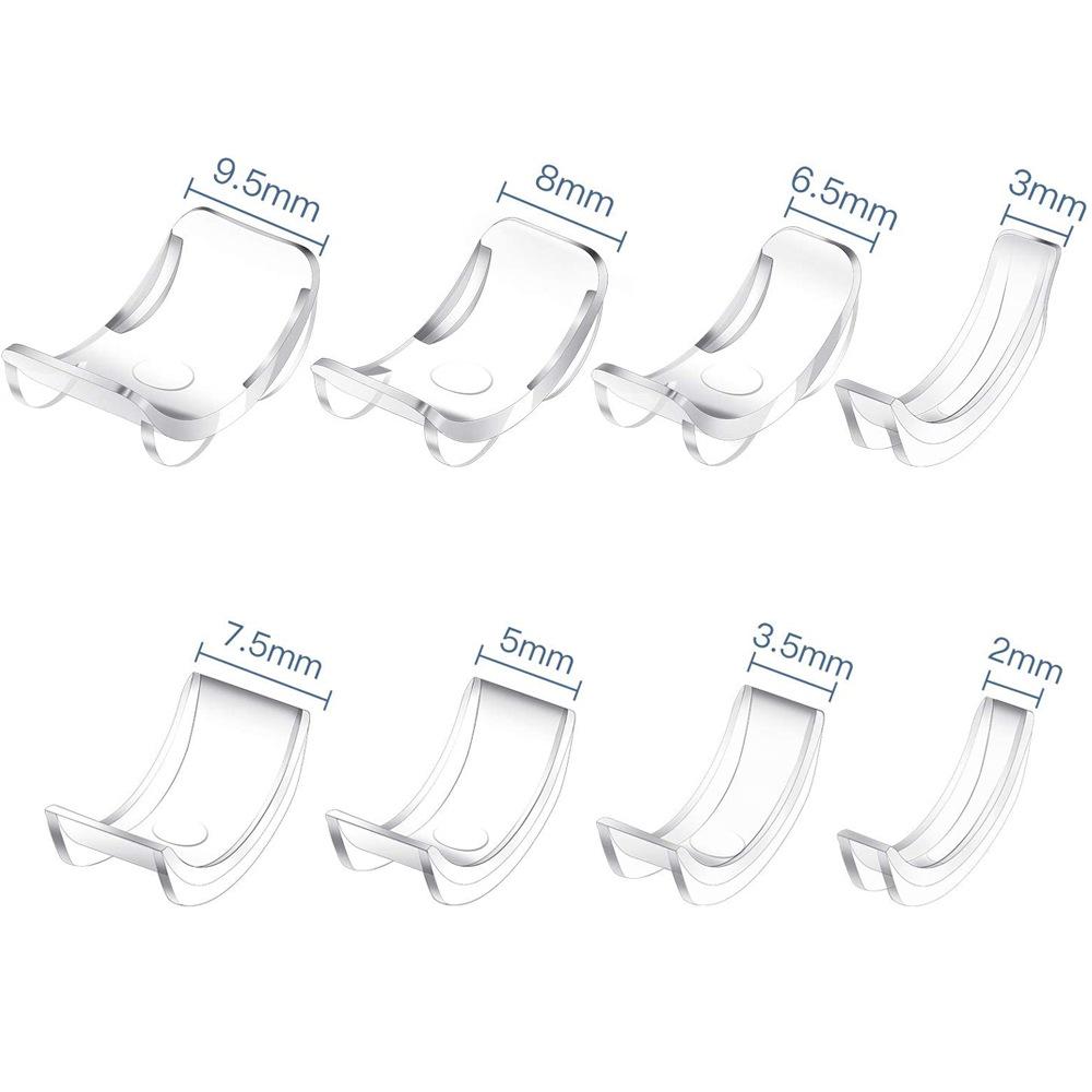 20 шт. регулятор размера кольца, прозрачное кольцо, внутренняя прокладка, силиконовый протектор кольца, набор для регулировки