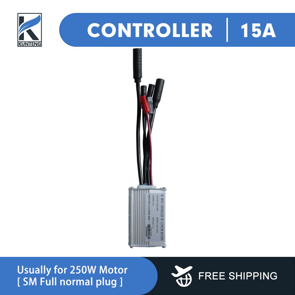 Electric Bicycle JN Controller 15A-35A SM Waterproof Plug 250W350W500W750W1000W1500W  For Ebike Hub Motor Wheel Accessories