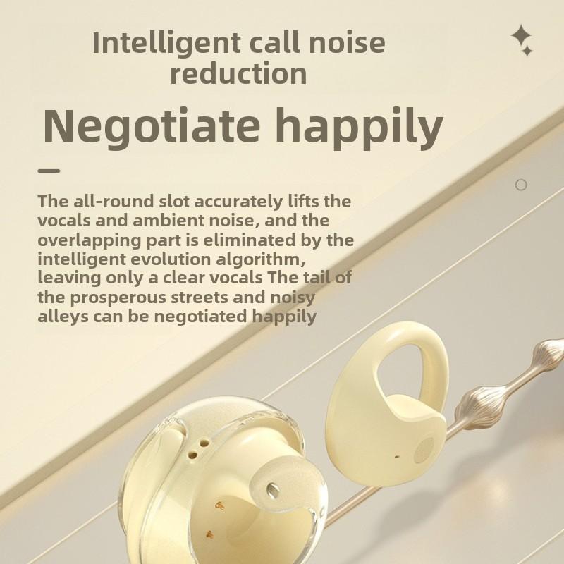 Маленький кокосовый шарик Беспроводная Bluetooth-гарнитура Висячие Ухо Ухо Интеллектуальное Шумоподавление Длительный Срок Службы