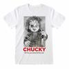 Child's Play T-Shirt Chucky Be Your Friend Movie New White Official