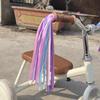 2pcs Ribbon Outdoor Cycling Scooters Bicycles Handlebar Colorful Tassels for Baby Carrier