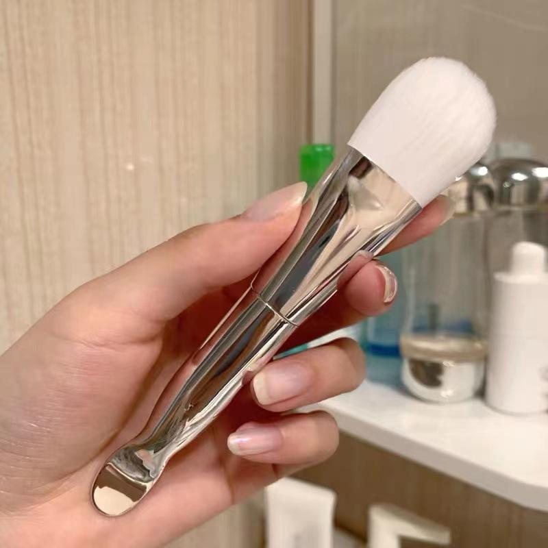 Силиконовая кисть для маски с мягкой щетиной, кисть для маски с покрытием, инструмент для нанесения грязевой маски на лицо, кисть-аппликатор