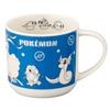 Yamaka Shoten Large 9 X Dragon Pokemon Type Series "Pokemon" Mug, Approx. 8cm, 350ml, Design, Merchandise, Tableware, 3, Blue, PM272-11