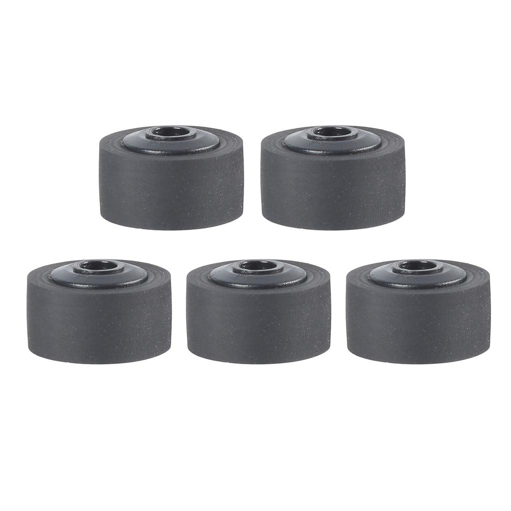 5Pcs Roller Bearing Wheel Cassettes Tape Device Pressure Roller for Audios Pressure Roller for Recorder Radio Pressure