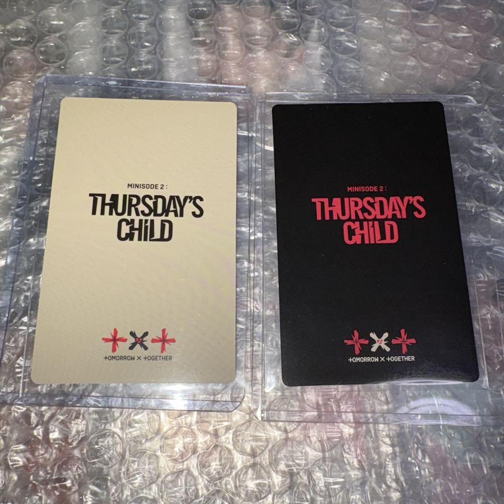 [USED] TXT Official Thursday's Child Rakidoro Yeonjun Winning Trading Card