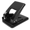 2 Hole Paper Punch 40 Sheet Punch Capacity Metal Hole Puncher with Alignment Guide for Notebook Scra