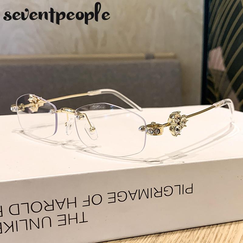 Маленькие солнцезащитные очки-многоугольники со стразами для женщин, модный бренд класса люкс, Y2K, панк, металлические солнцезащитные очки, ретро, очки по рецепту