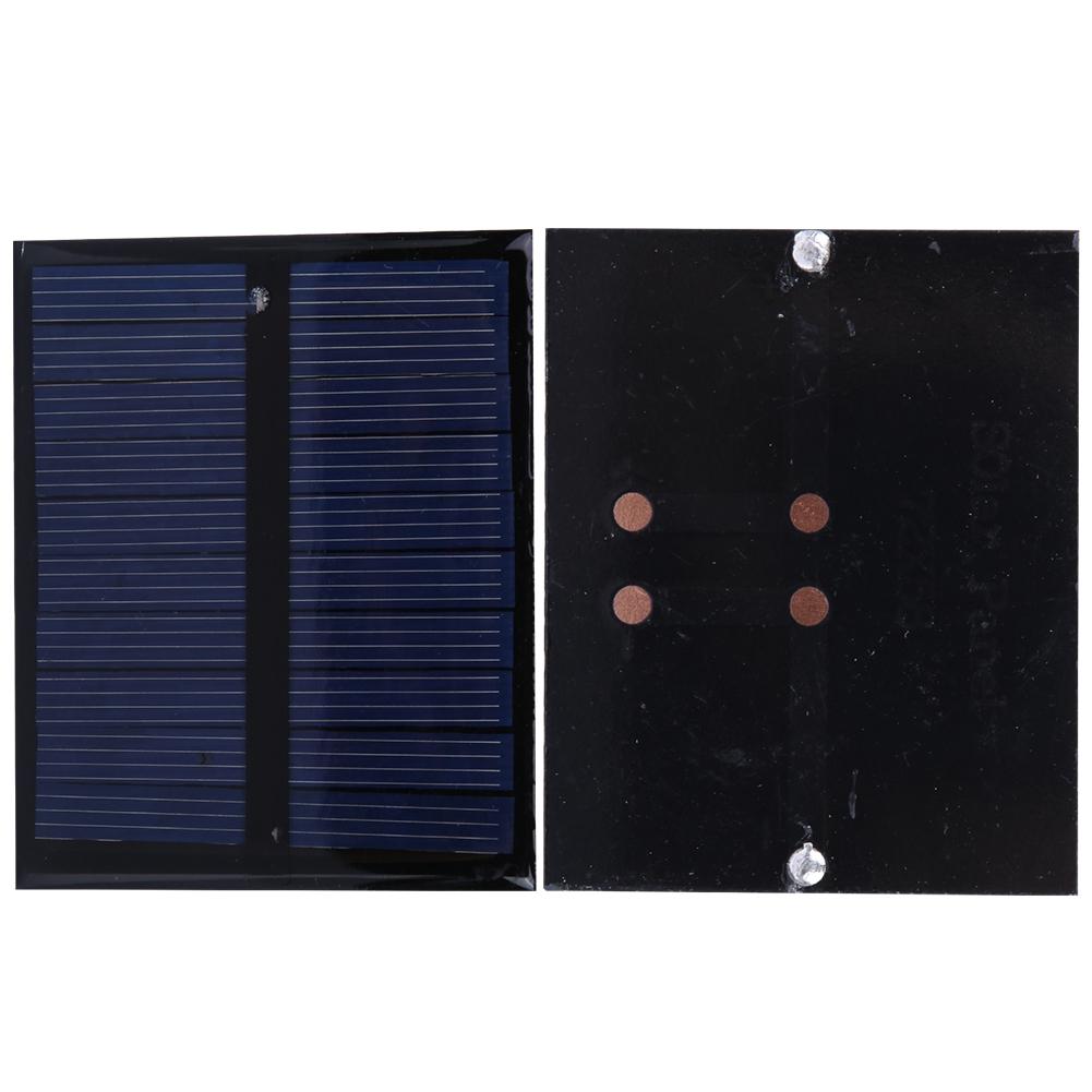 0,5 Вт 5 В наружное портативное высокоэффективное зарядное устройство для солнечных батарей из поликремния