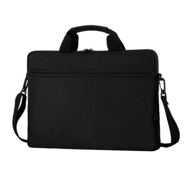 Smile U Laptop Pouch with Shoulder Strap, Black
