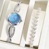 Light Luxury Small Dial Bracelet Set Ladies Watch