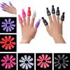 10Pcs Nail Polish UV Gel Polish Manicure Accessory Tools Plastic Nail Art Soak Off Cap Clip