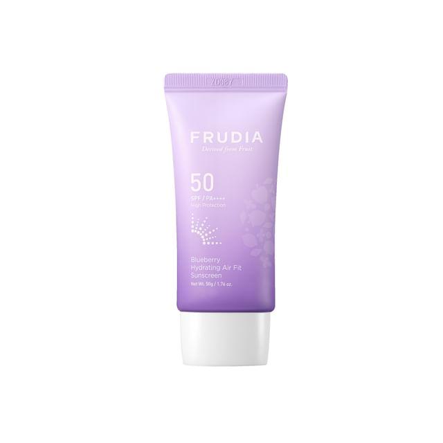 Frudia Увлажняющий солнцезащитный крем с черникой Air Fit