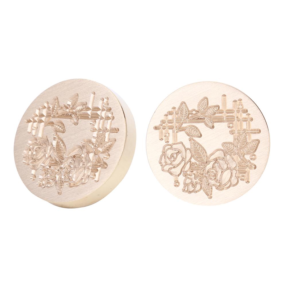 Розарий Ретро печать сургучная печать головка огненная краска для приглашения подпись