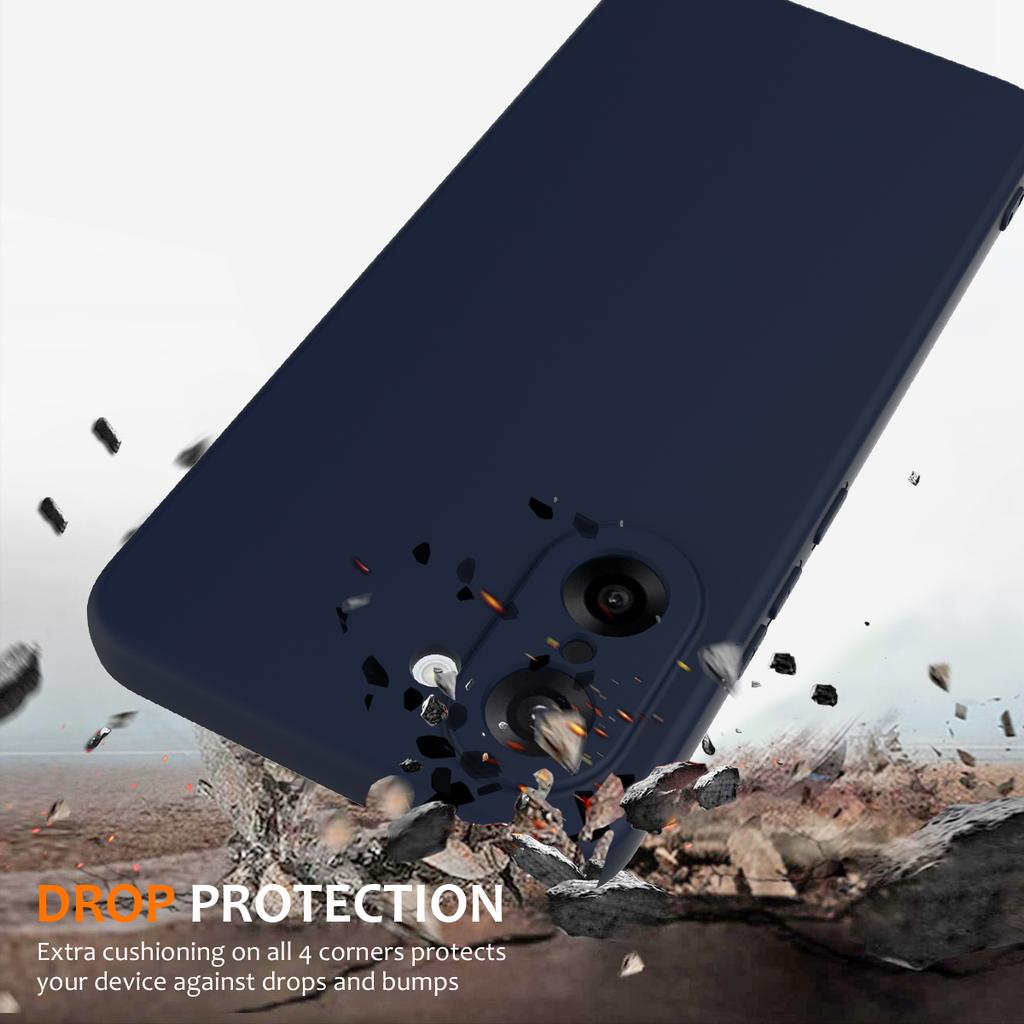 Для OnePlus Nord CE5 5G Магнитный чехол Противоударный чехол из жидкого силикона