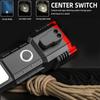 Фонарик Usb перезаряжаемый фонарик с молотком, ножом, аккумулятором, светодиодный рабочий свет для улицы