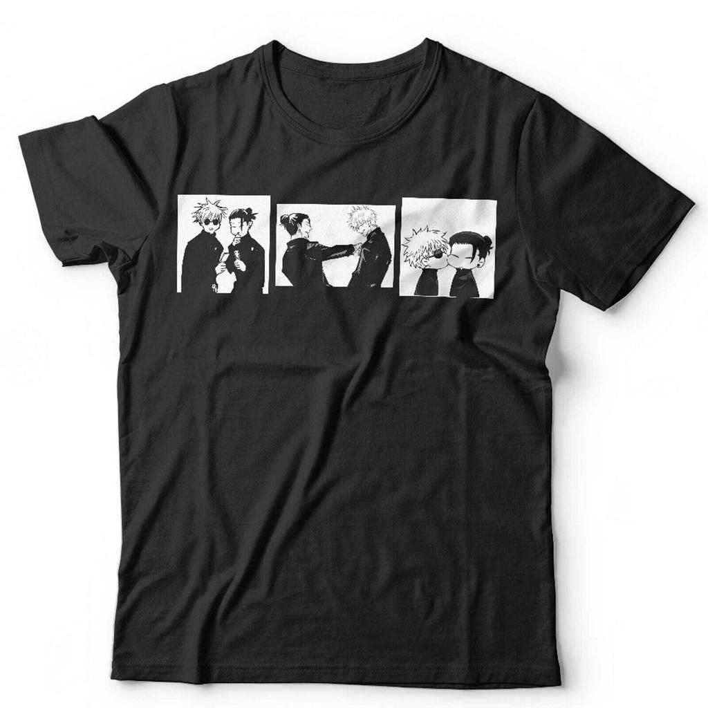 Gojo Geto Anime TShirt Unisex Jujutsu Kaisen SatoSugu Unisexga Japanese Streetware