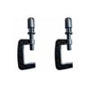 NORMICHIC 1 Pair Steering Wheel Fixing Clips For Logitech G25 G27 G29 G920 G923, Replacement Bracket Mount For Racing Game Steer Wheel Clamps