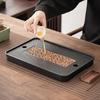 WQ Chinese Style Wooden Tea Tray with Dual Drainage