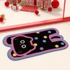 Cartoon Pussycat Bathroom Door Absorbent Mat Bathroom Quick Dry Floor Mat Toilet Non-slip Foot Mat Home Starter