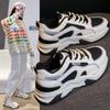 All-match Old Shoes Women's  Spring New Breathable Student Casual Shoes Ins Tide Thick-soled Heightened Sneakers