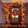 Thanksgiving Decoration Illuminates Autumn Garland Maple Leaf Lanterns Indoor Holiday Autumn Family Party Halloween Christmas Decoration