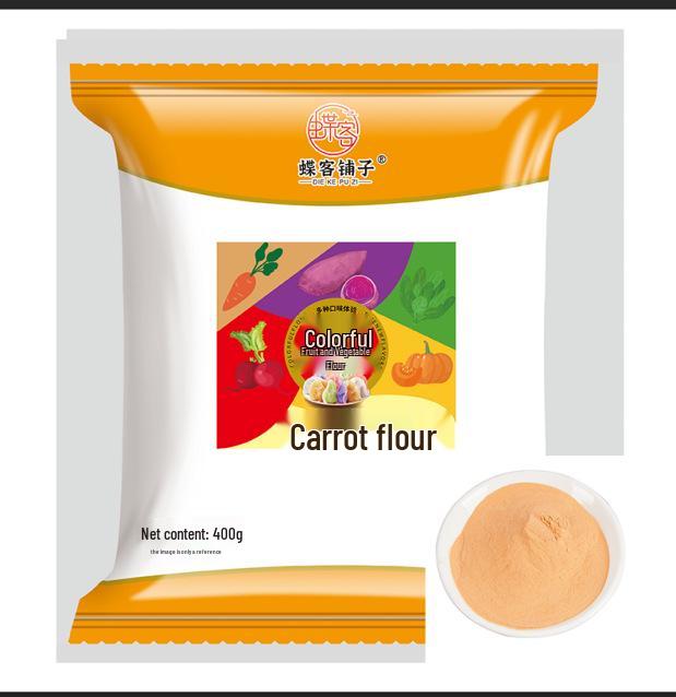 Fruit & Vegetable Flour Noodles: Spinach, Carrot, Pumpkin, Beet, Sweet Potato for Steamed Buns & Pastries