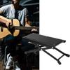 Metal AcousticGuitar Footstool Solid Handicraft Anti Skid Folding Footrest Pedal for Guitar Pl
