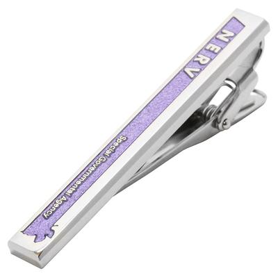 Evangelion x SWANK Зажим для галстука NERV, Фиолетовый, eva040tie