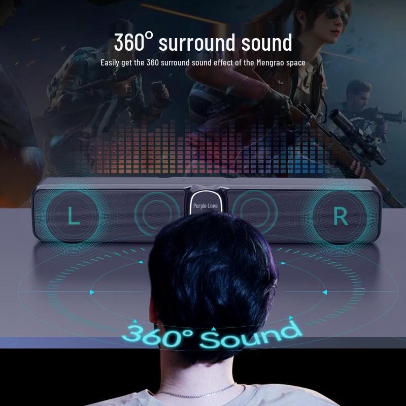 Проводная настольная звуковая панель SOAI S100