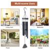 Yard Outdoor Home Garden Large Metal Wind Chimes Deep Tone