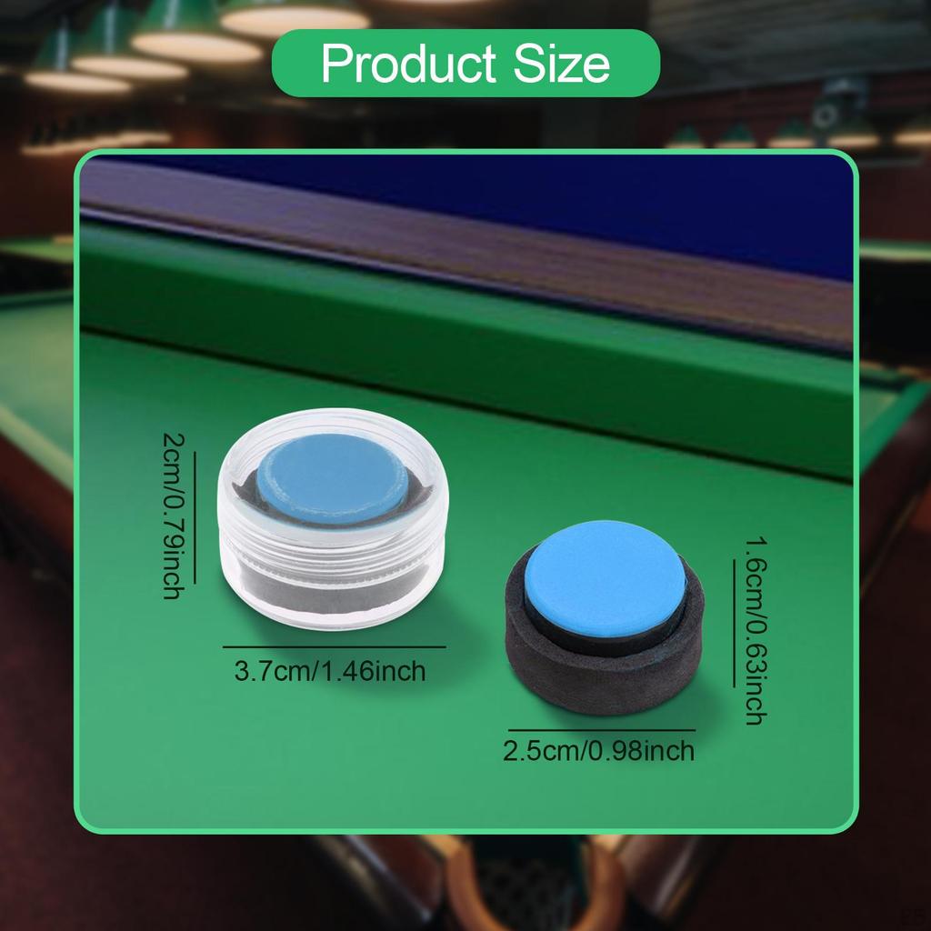 Аксессуары для бильярдного кия Мел для бильярдного кия Тонкая текстура Профессиональная практическая турнирная бильярдная палка