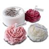 Silicone Candle Mould Diy Peony Flower Soap Mold Handmade Gift For Scented Candles Chocolate Ice