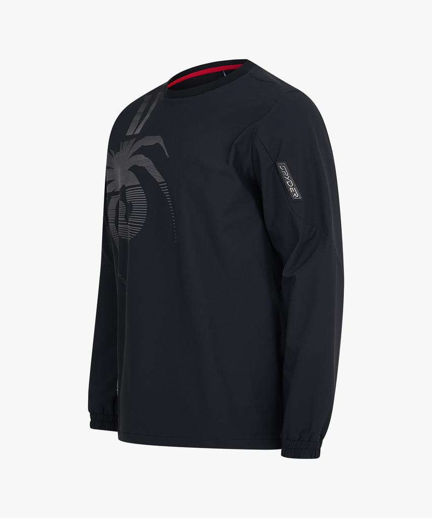 SPYDER Men'S Big Spider Woven Sweatshirt Spkfcnrl205Mblk