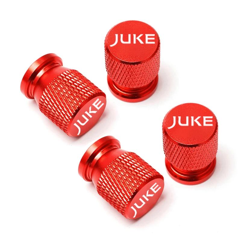 yxkpz10 For Nissan Juke Accessories 4pcs Car Wheel Tire Valve Caps Tyre Stem Covers Airdust Waterproof