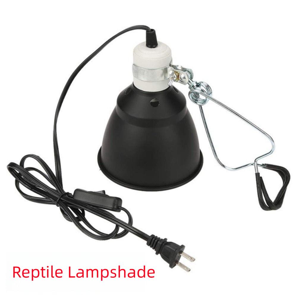 300W E27 Pet Light Bulb Bracket Black UVB Reptile Lamp Reptile Heating Lamp Spider Chick