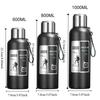 316 Stainless Steel Travel Insulated Cup with Filter Vacuum Flask Sports Thermos Bottle  Man